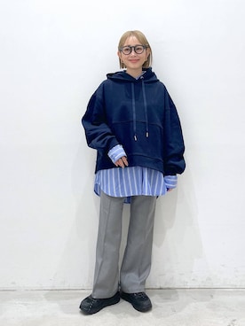 chamiさん(レディース・154cm)の冬コーディネート