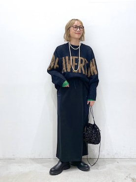 chamiさん（レディース・154cm）の冬コーディネート