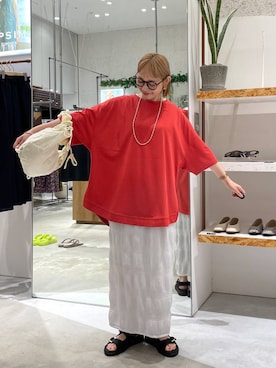 chamiさん（レディース・154cm）の夏コーディネート