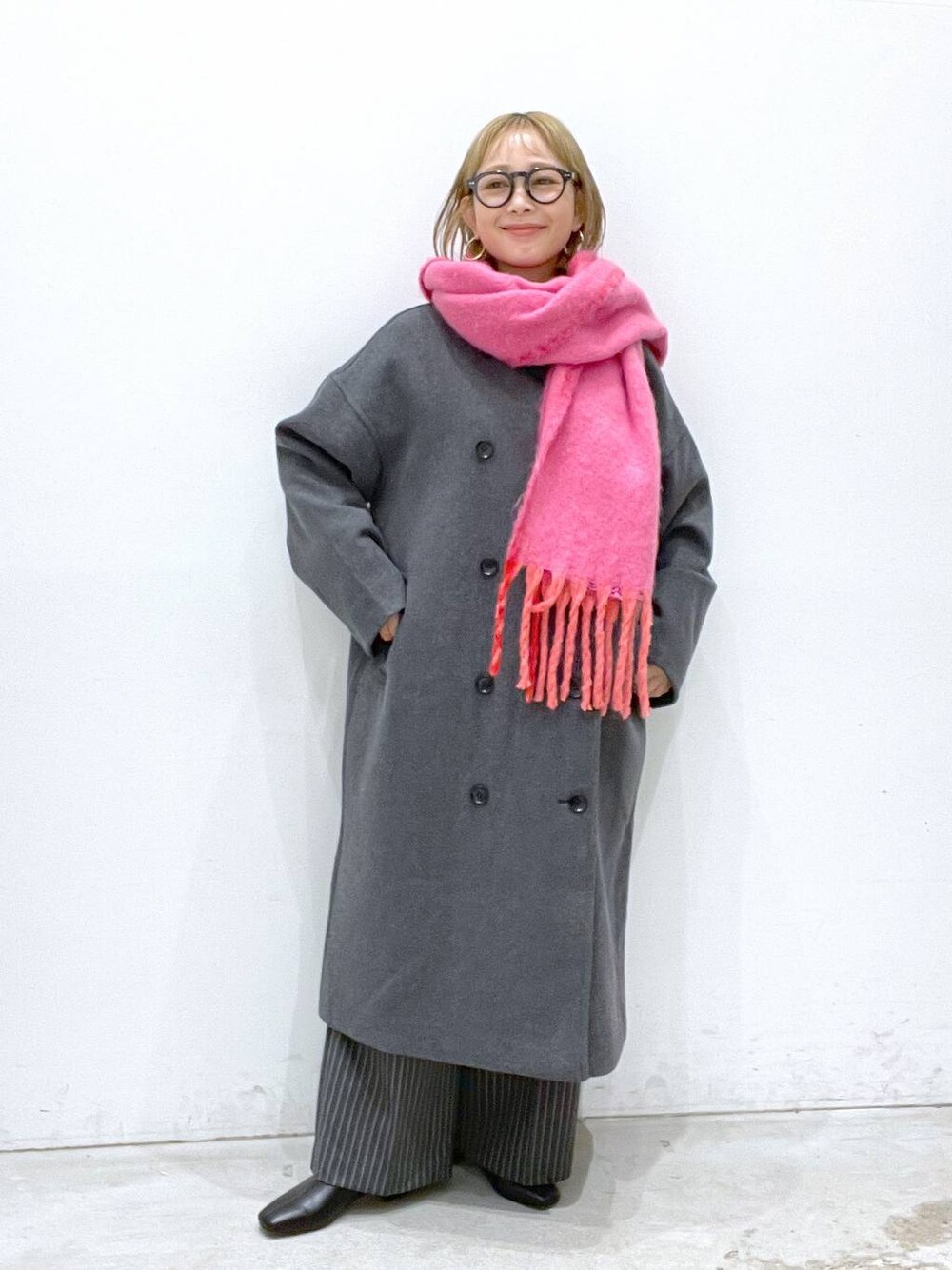 TRアソートワイドパンツ 147605を使った人気ファッション