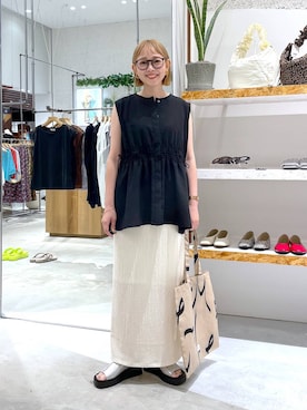 chamiさん（レディース・154cm）の夏コーディネート