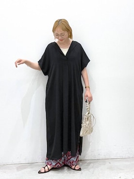 chamiさん（レディース・154cm）の夏コーディネート