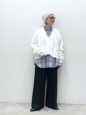 chamiさん（レディース・154cm）の冬コーディネート