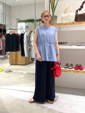 chamiさん（レディース・154cm）の夏コーディネート