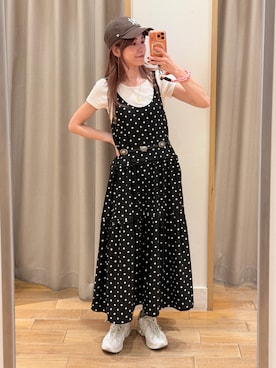 「ドット柄」｜TOTO_fredyさん（レディース・164cm）の秋コーディネート