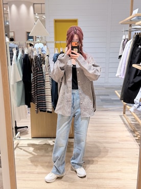 「GLOSTER（グロスター）のアイテム（トップス）」を使った、TOTO_fredyさん（レディース・164cm）の春コーディネート