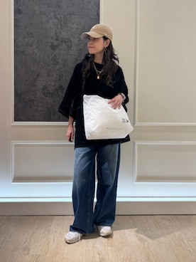 「ARMY TWILL（アーミーツイル）のアイテム（トップス）」を使った、TOTO_fredyさん（レディース・164cm）の夏コーディネート