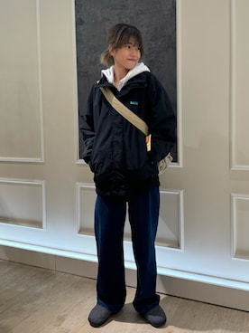 「重ね着ベストシーズン」｜「アイテム（ナイロンジャケット）」を使った、TOTO_fredyさん（レディース・164cm）の秋コーディネート