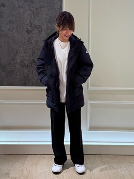 「GEVACO」｜「アイテム（ダウンジャケット/コート）」を使った、TOTO_fredyさん（レディース・164cm）の秋コーディネート