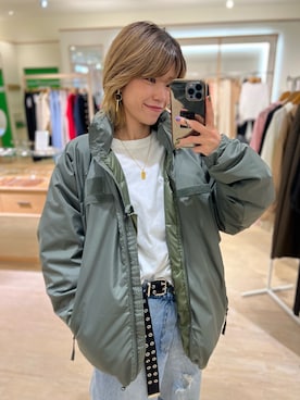 「level7」｜「アイテム（デニムパンツ）」を使った、TOTO_fredyさん（レディース・164cm）の秋コーディネート