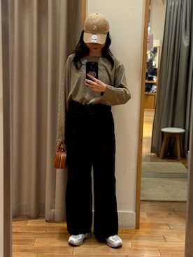 「アイテム（チノパンツ）」を使った、TOTO_fredyさん（レディース・164cm）の秋コーディネート