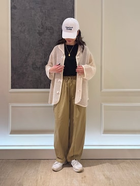 「ARMY TWILL（アーミーツイル）のアイテム（トップス）」を使った、TOTO_fredyさん（レディース・164cm）の夏コーディネート