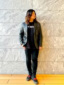 AVIREX（アヴィレックス）の「LEATHER TAILORED JACKET / レザー 