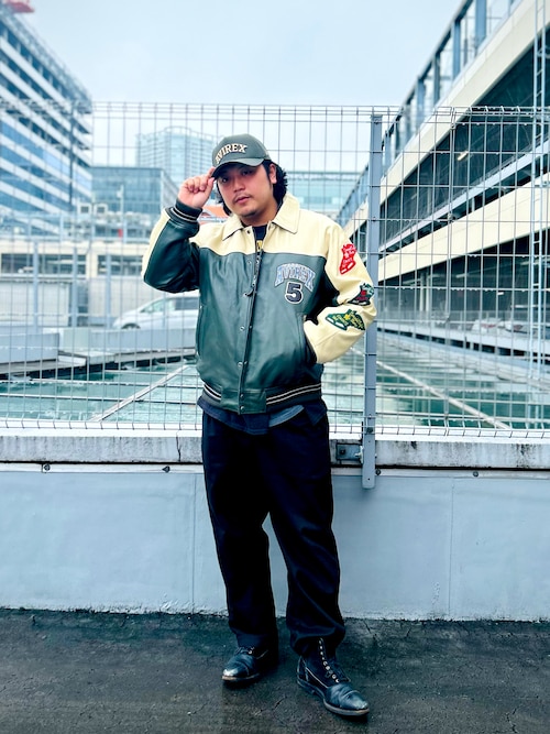 STADIUM JACKET WILD BEARS / スタジアム ジャケット ワイルド ベアーズ / AVIREX / アヴィレックス