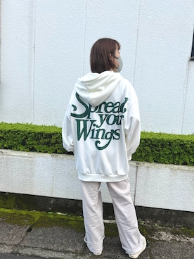 「SUGGESTION（サジェッション）のアイテム」を使った、まいさん（レディース・155cm）の秋コーディネート