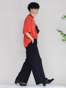 「BEAMS F（ビームスエフ）のアイテム（アクセサリー）」を使った、Mr.SZKさん（メンズ・177cm）の春コーディネート