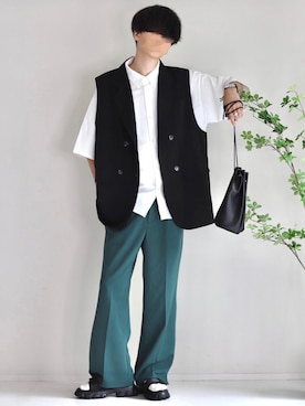 グリーンパンツ のメンズ人気ファッションコーディネート Wear