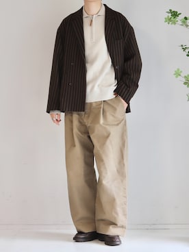 「perkyroom」｜Mr.SZKさん（メンズ・177cm）の冬コーディネート