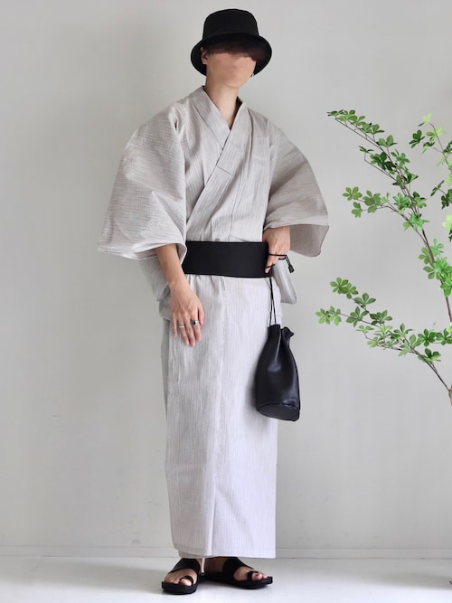 Mr Szk ゆかた館グレースの浴衣を使ったコーディネート Wear