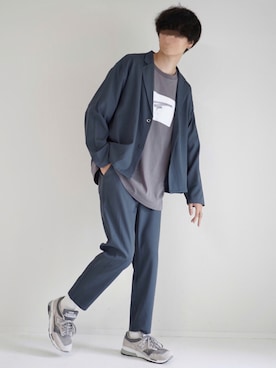「NEWBALANCE」｜「アイテム（アクセサリー）」を使った、Mr.SZKさん（メンズ・177cm）の夏コーディネート