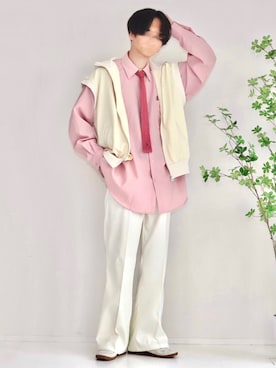 「MARTIN MARGIELA（マルタンマルジェラ）のアイテム」を使った、Mr.SZKさん（メンズ・177cm）の春コーディネート
