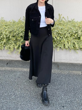 「CHERIE(シェリー)のアイテム」を使った、Ayaさん(レディース・173cm)の秋コーディネート