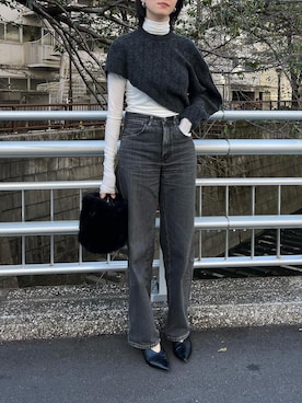 「yae」｜Ayaさん（レディース・173cm）の秋コーディネート