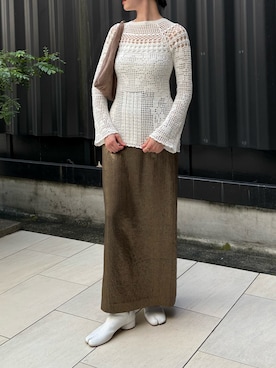 「CLANE（クラネ）のアイテム」を使った、Ayaさん（レディース・174cm）の秋コーディネート