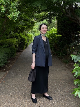 「Aeta（アエタ）のアイテム」を使った、Ayaさん（レディース・174cm）の夏コーディネート