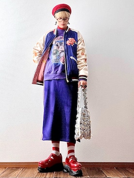 「アイテム（その他トップス）」を使った、はるはなさん（レディース・162cm）の秋コーディネート