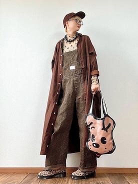 「アイテム（その他シューズ）」を使った、はるはなさん（レディース・162cm）の秋コーディネート