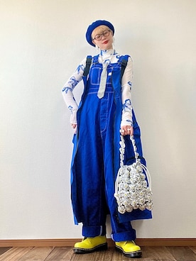 「アイテム（ワンピース/ドレス）」を使った、はるはなさん（レディース・162cm）の春コーディネート