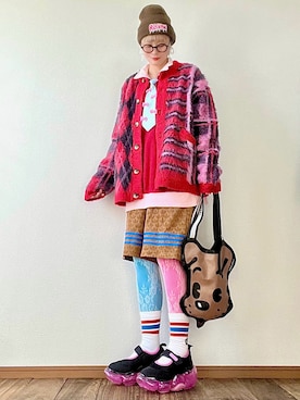 「アイテム（フォーマルスーツ/小物）」を使った、はるはなさん（レディース・162cm）の冬コーディネート