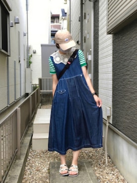 はるはなさん（レディース・160cm）の夏コーディネート