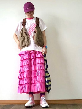 はるはなさん（レディース・160cm）の夏コーディネート