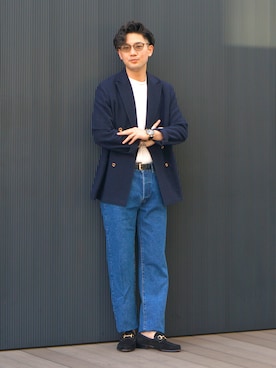 「Anderson's（アンダーソンズ）のアイテム」を使った、ryo _kumamoto_さん（メンズ・178cm）の夏コーディネート