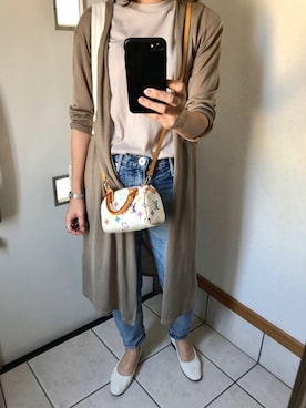 「SLOBE IENA（スローブイエナ）のアイテム（バレエシューズ）」を使った、sato*さん（レディース・155cm）の夏コーディネート