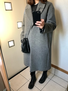 「JOURNAL STANDARD relume（ジャーナルスタンダード　レリューム）のアイテム（ジャケット/アウター）」を使った、sato*さん（レディース・155cm）の冬コーディネート
