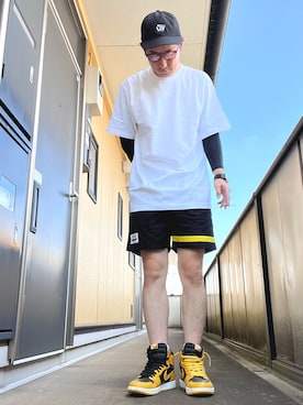 「アイテム（キャップ）」を使った、ゆうすけさん（メンズ・176cm・30代）の秋コーディネート
