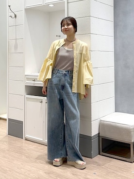 ヤスダ ナナセさん（レディース・154cm）の春コーディネート