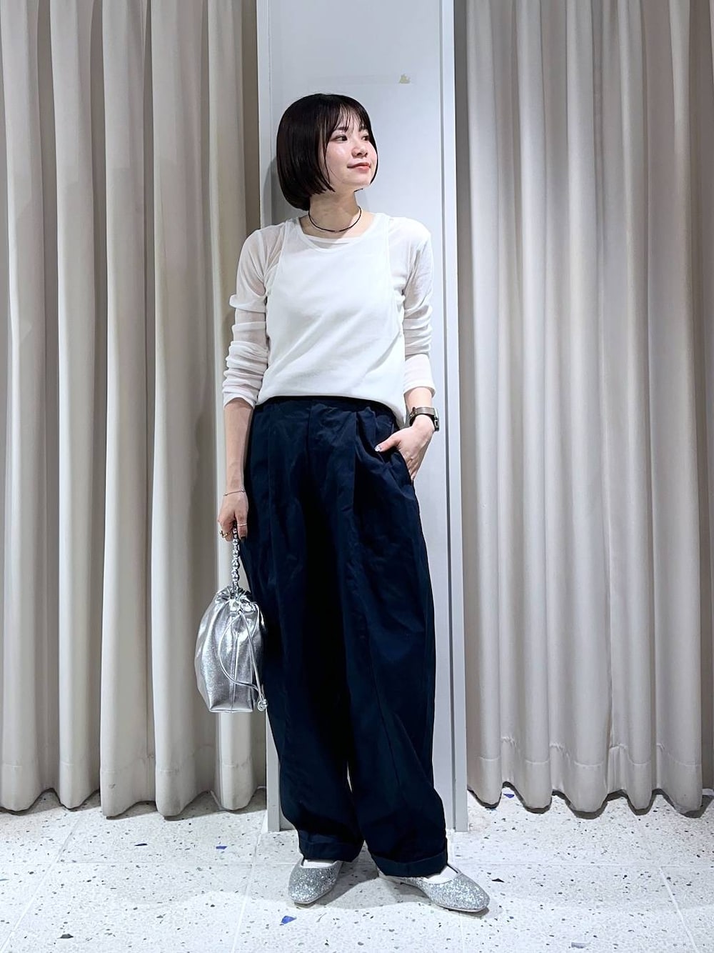 ツイルカーブパンツ 139157を使った人気ファッション