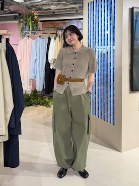 ヤスダ ナナセさん（レディース・154cm）の春コーディネート