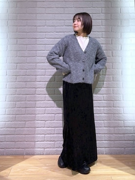 ヤスダ ナナセさん（レディース・154cm）の秋コーディネート