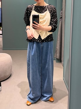 ヤスダ ナナセさん(レディース・154cm)の夏コーディネート