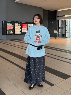 ヤスダ ナナセさん（レディース・154cm）の冬コーディネート