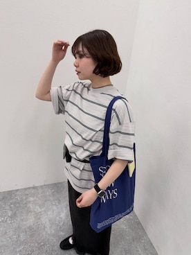 ヤスダ ナナセさん（レディース・154cm）の春コーディネート