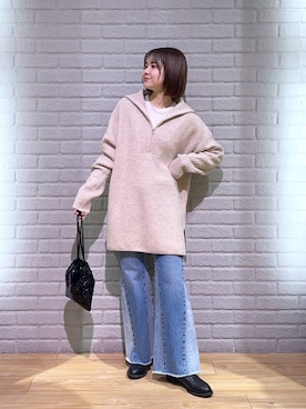 ヤスダ ナナセさん（レディース・154cm）の秋コーディネート