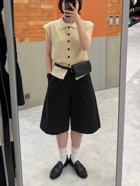 ヤスダ ナナセさん（レディース・154cm）の夏コーディネート