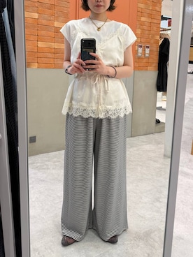 ヤスダ ナナセさん(レディース・154cm)の夏コーディネート