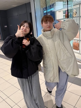 「アイテム（その他アウター）」を使った、ヤスダ ナナセさん（レディース・154cm・20代）の秋コーディネート